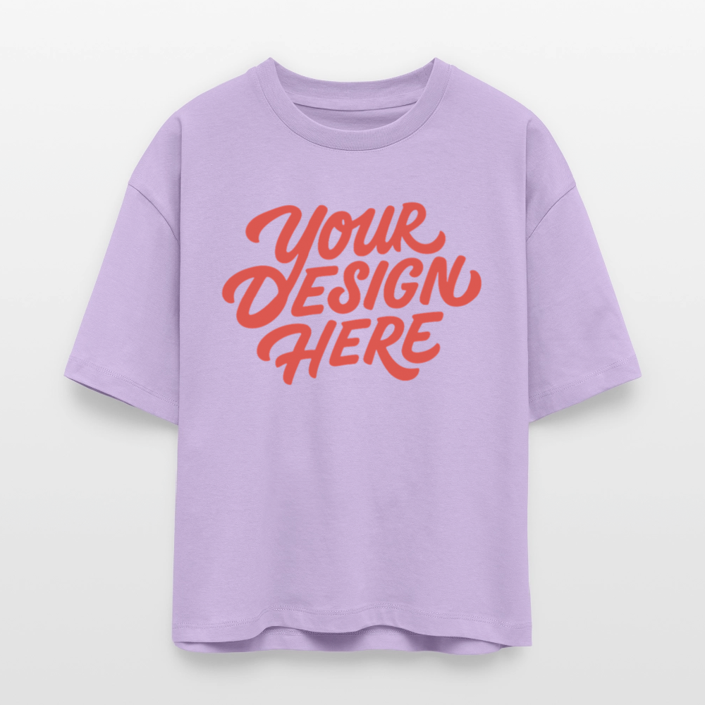 Women's Heavyweight Cropped T-Shirt - lavender