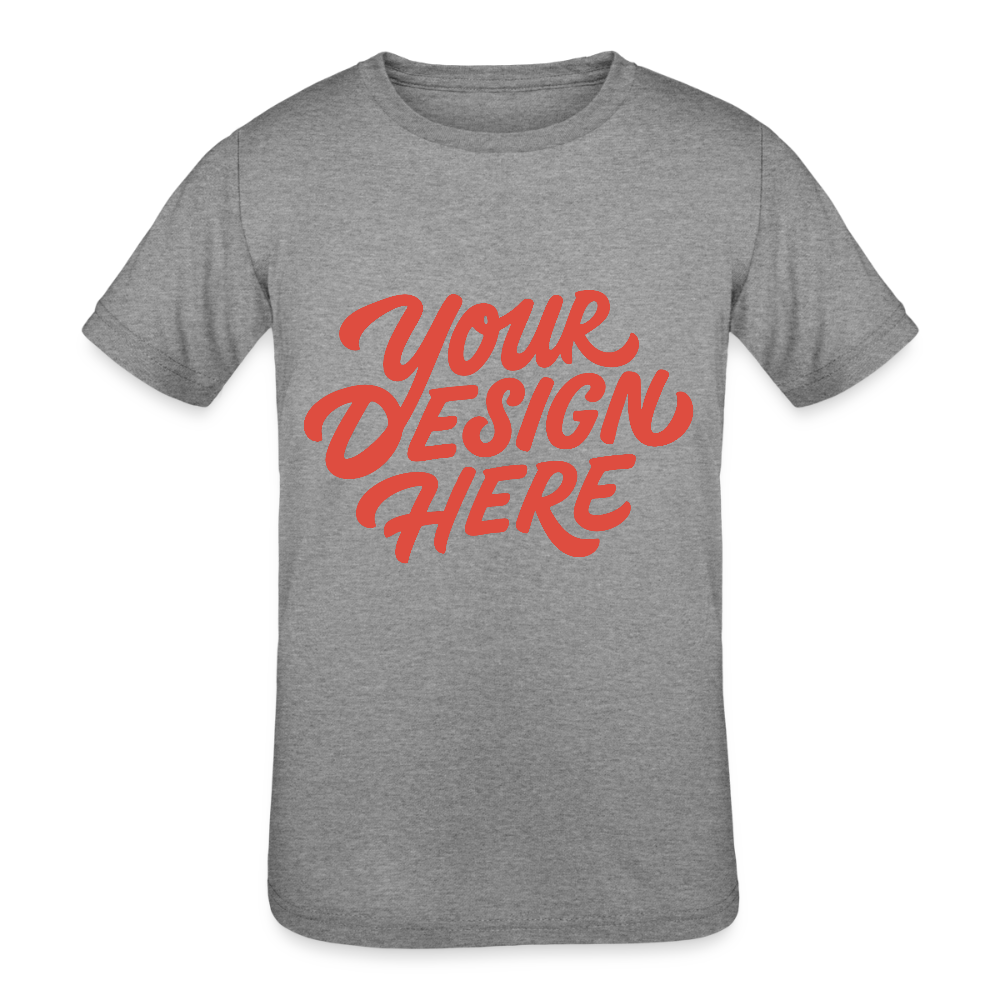 Kids' Tri-Blend T-Shirt - heather grey