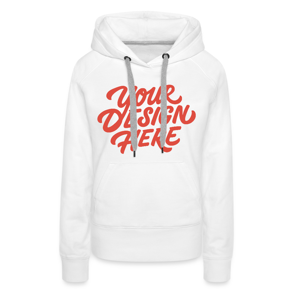 Women’s Premium Hoodie - white
