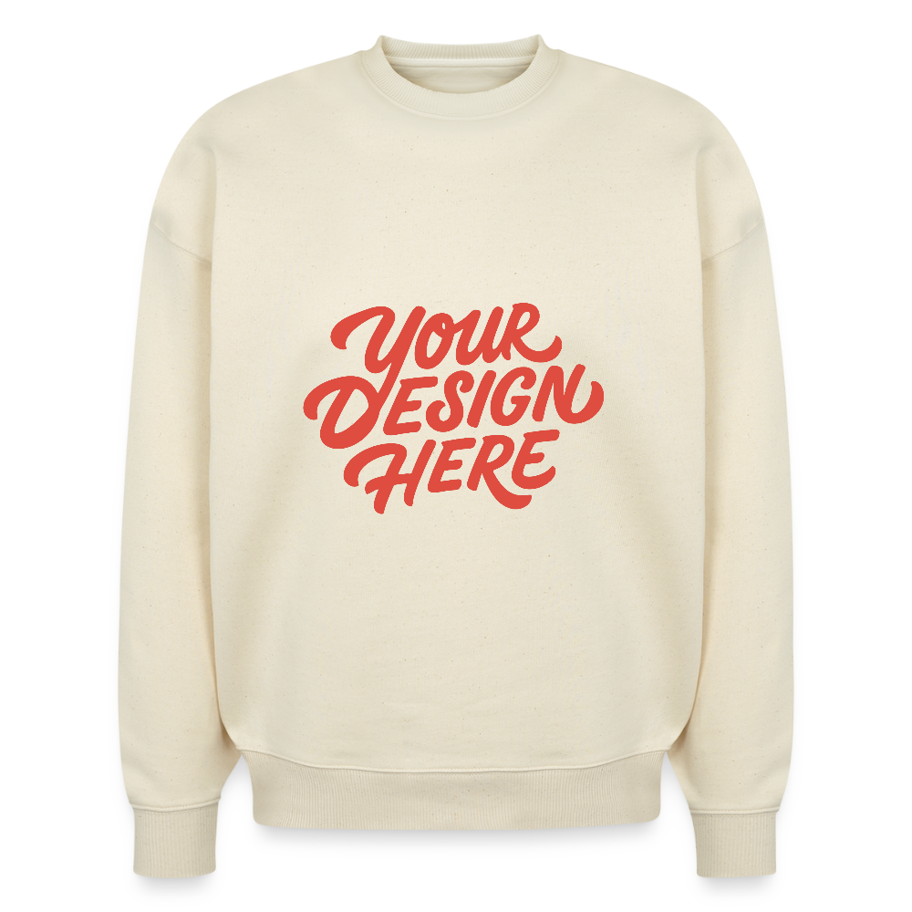 Stanley/Stella Radder Unisex Oversized Organic Sweatshirt - natural raw