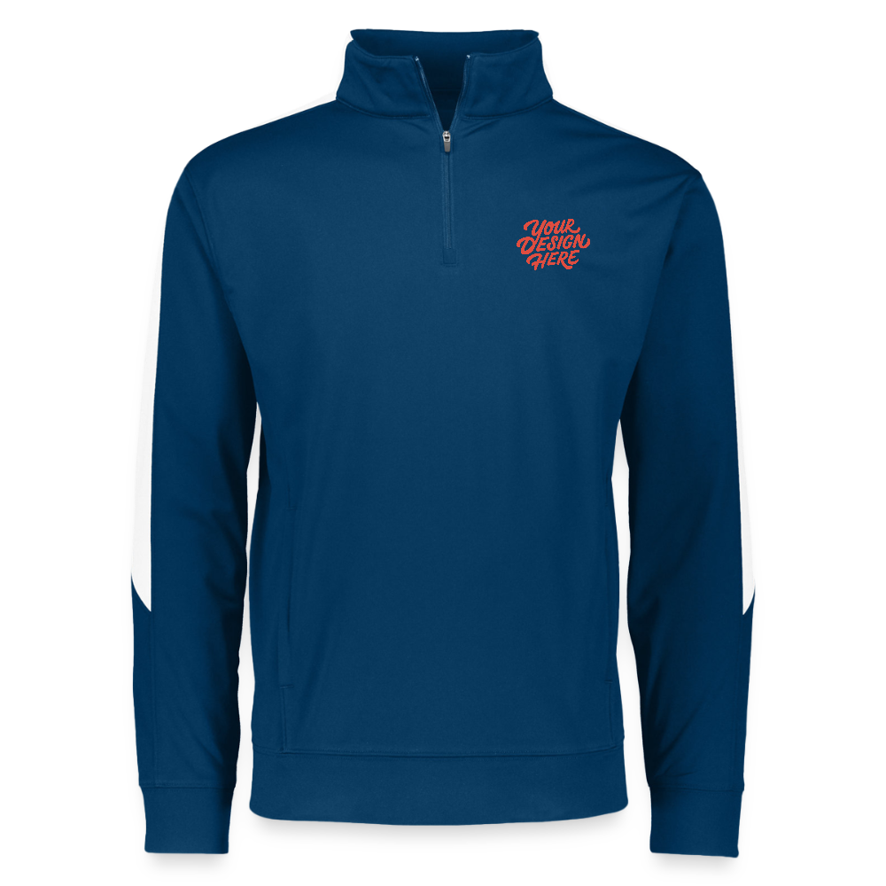 Augusta Sportswear Adult Medalist 2.0 Pullover - navy/white