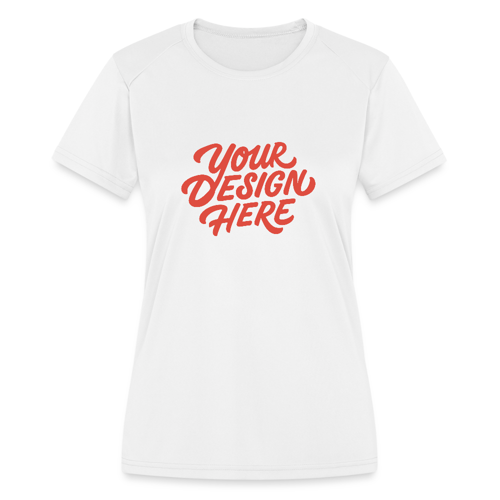 Women's Moisture Wicking Performance T-Shirt - white