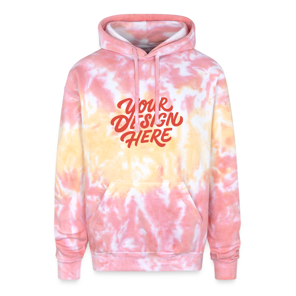 Adult Tie Dye Hoodie - funnel cake