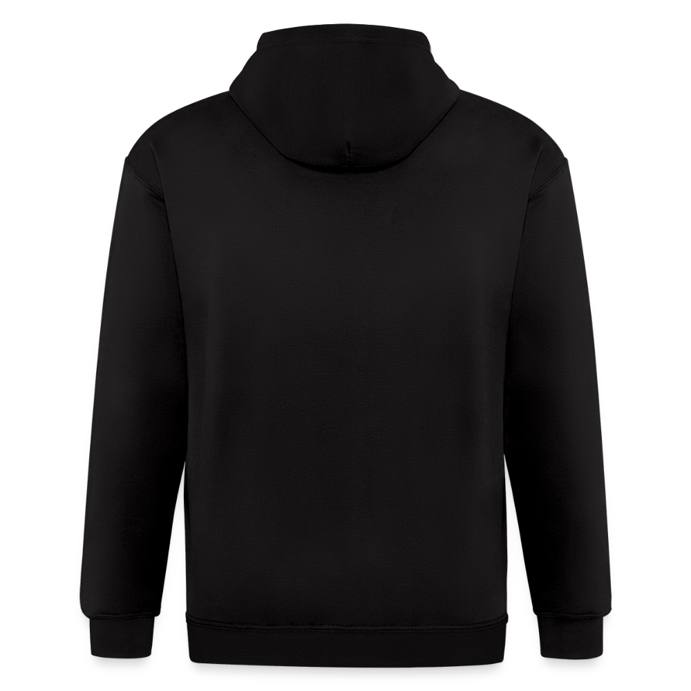 Men's Zip Hoodie - black