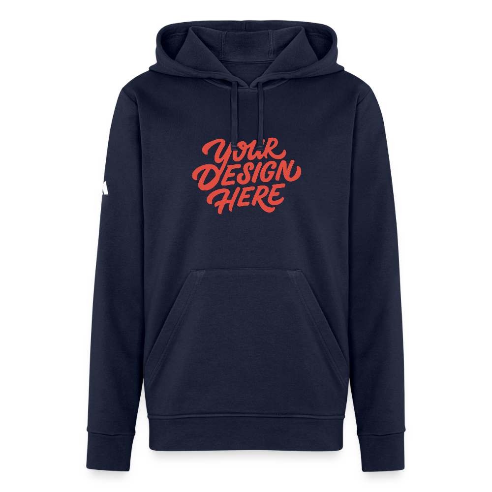 Adidas Unisex Fleece Hoodie - french navy