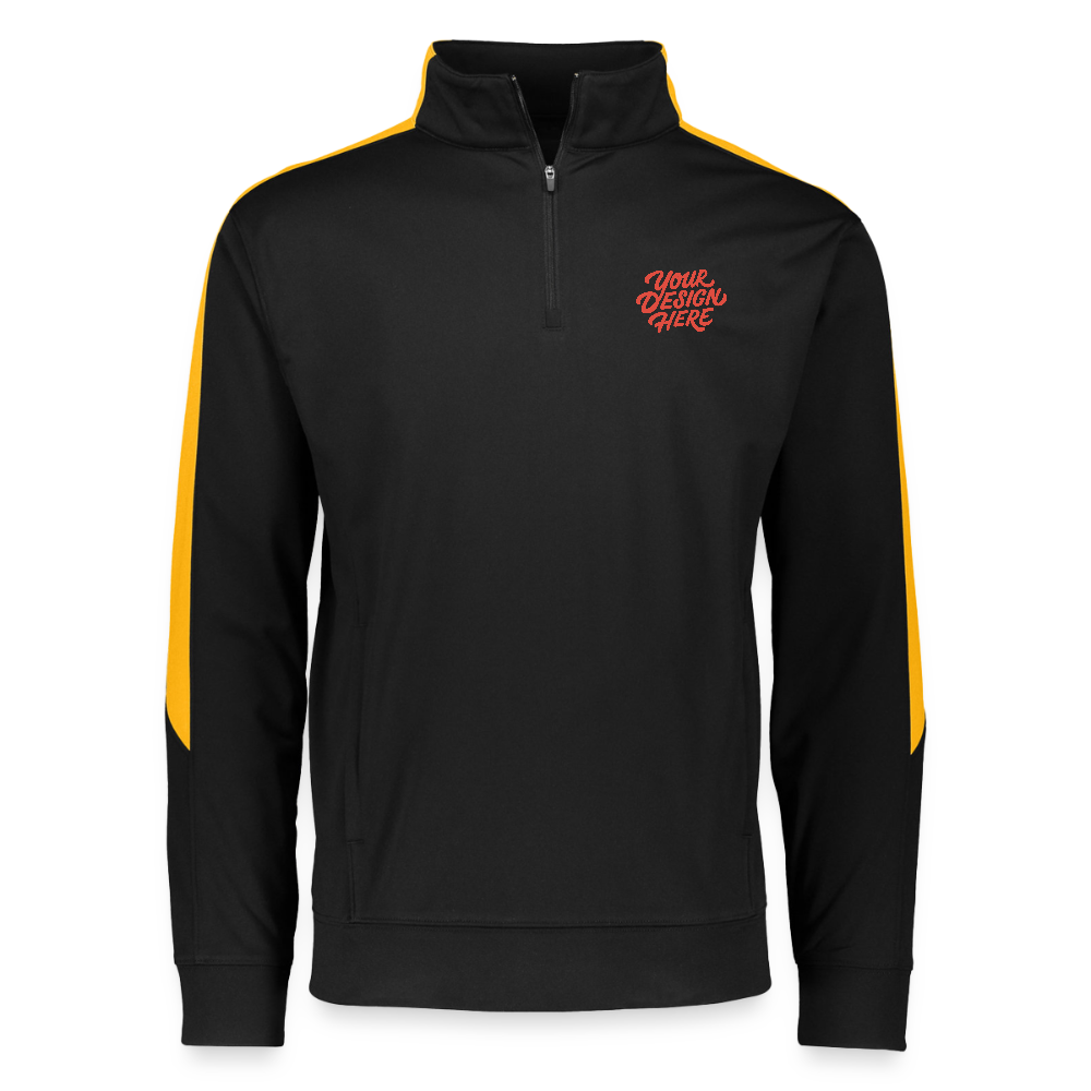 Augusta Sportswear Adult Medalist 2.0 Pullover - black/gold